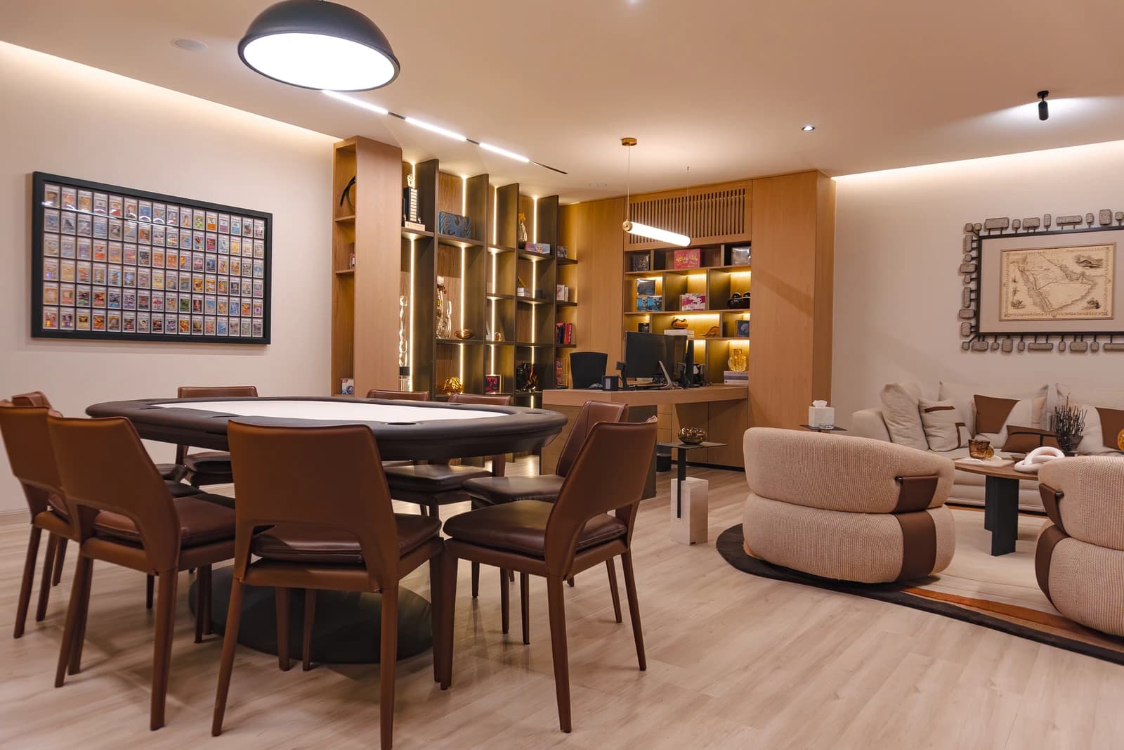 صالة القبو بعد التجديد