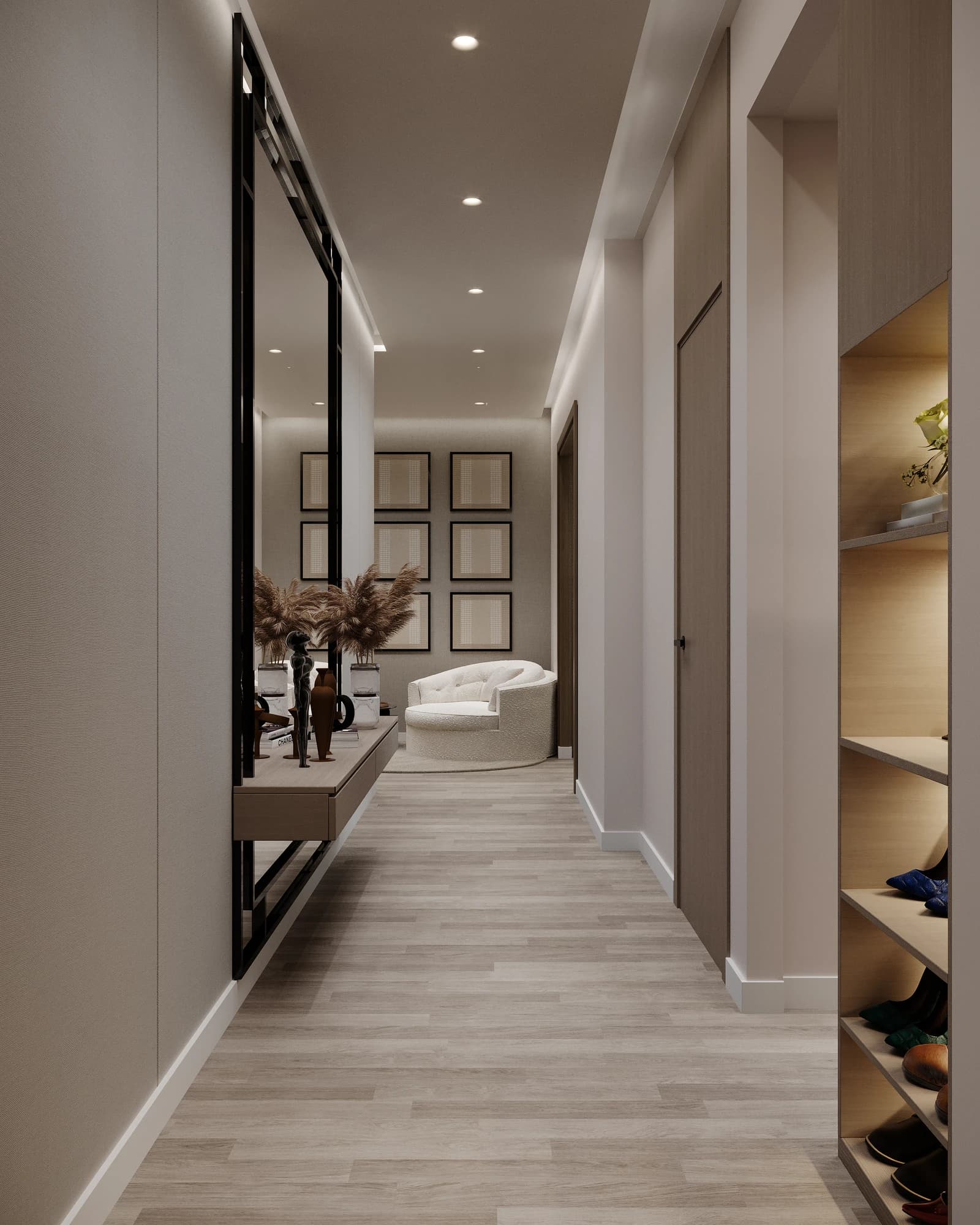 تفاصيل تجديد جناح غرفة النوم الرئيسية بالطراز الكلاسيكي الجديد